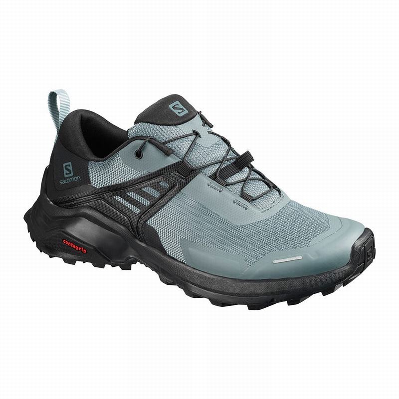 Salomon Singapore Womens Hiking Shoes - X RAISE Dark Blue/Black | 53178-WCON